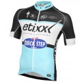 Maillot Cyclisme Manche Courte Etixx-Quick Step 2016 France Pas Cher