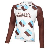 Nouveau Maillot de Cyclisme Manche Longue Equipe Ag2r 2016